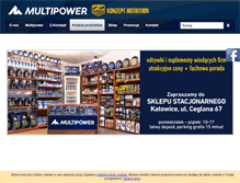 Tablet Screenshot of multipower.com.pl