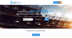 Desktop Screenshot of multipower.hu