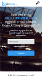 Mobile Screenshot of multipower.hu